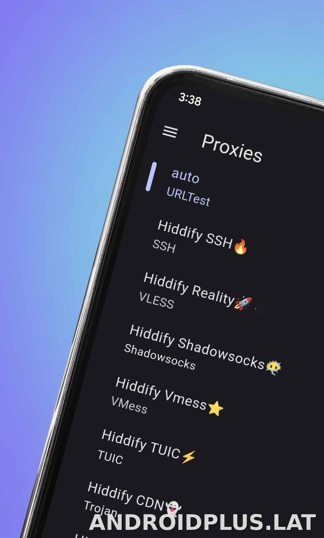 Hiddify скриншот 2
