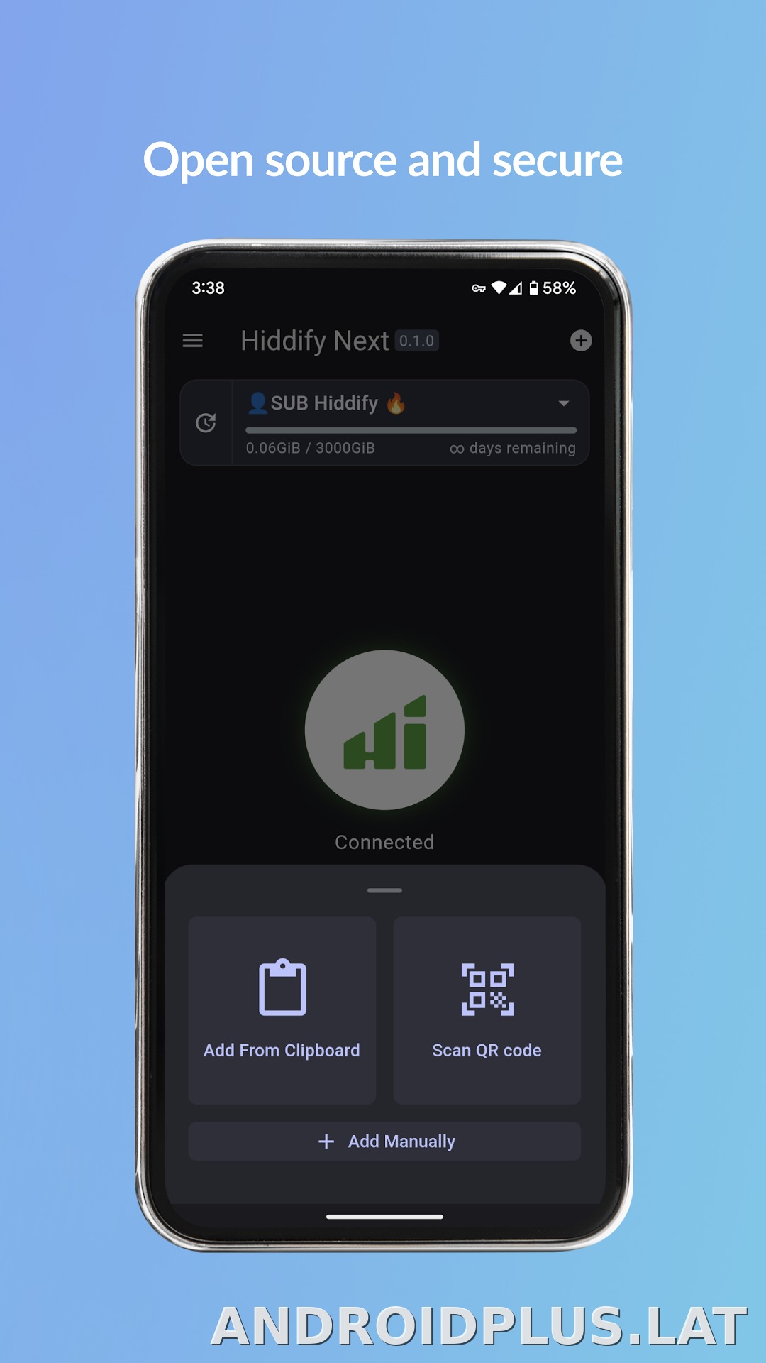 Hiddify скриншот 4