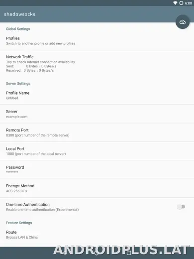 Shadowsocks скриншот 5