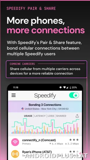 Speedify скриншот 5